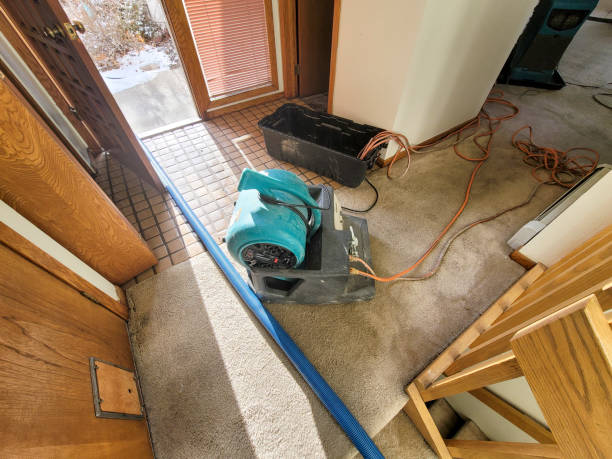 Water damage restoration process in Acworth, GA
